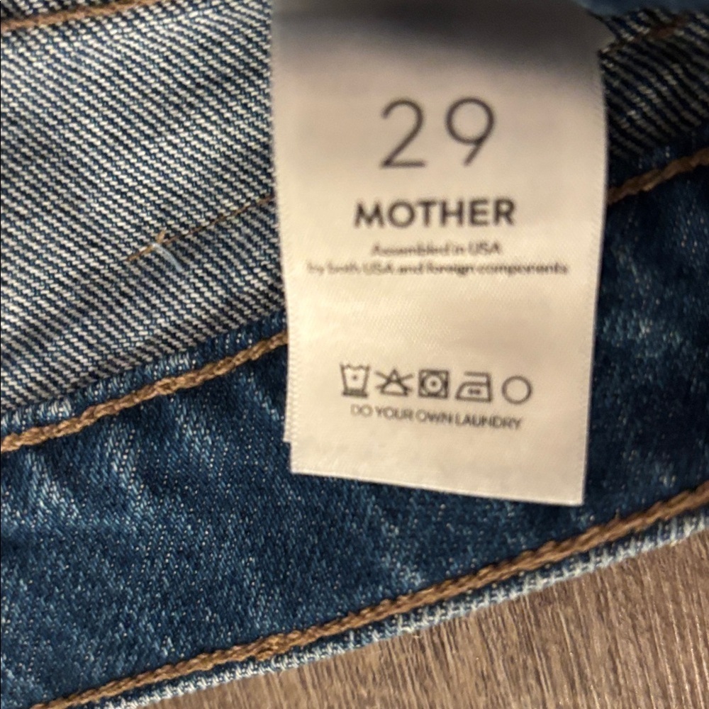 MOTHER Lickety Split Denim Maxi Skirt - Picture 6 of 7
